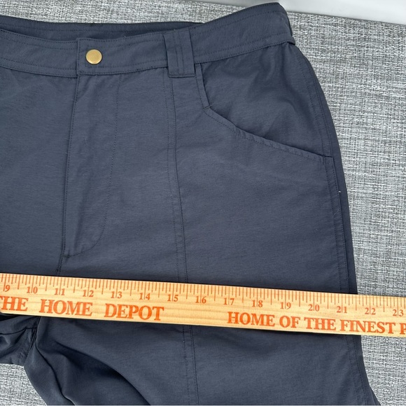 Magellans Pants Womens 10 Adventure Travel Convertible Nylon Roll-Tab Gray - Picture 14 of 16